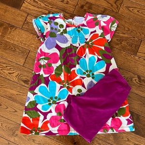 Hanna Andersson Dress and Capri set